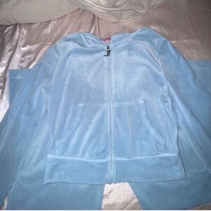 Juicy Couture Light Blue Track Pants & Joggers